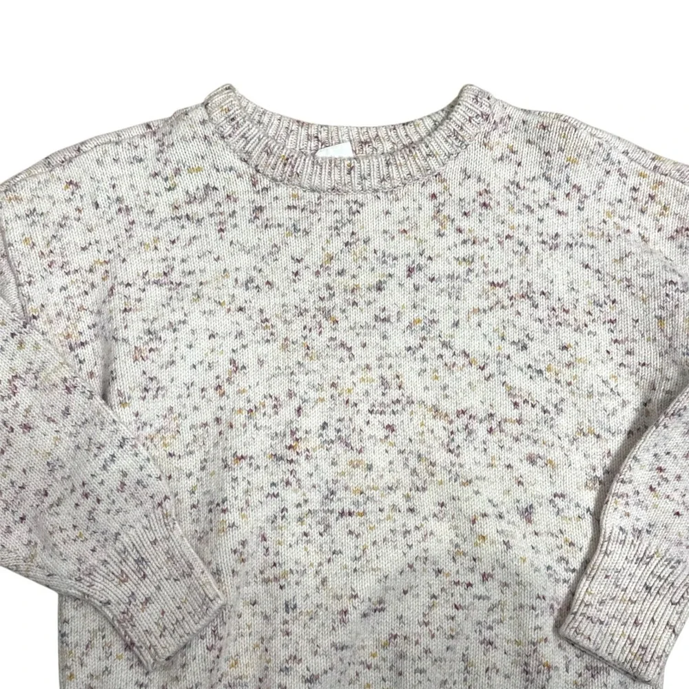 Gap‎ Kids Speckled Knit Sweater Crewneck Long Sleeve Pullover Girls Size S